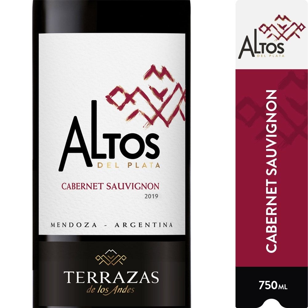Vinho Argentino Altos Del Plata Cabernet Sauvignon 750ml