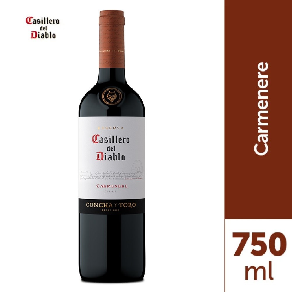 Vinho Casillero Del Diablo Carmenere 750ml