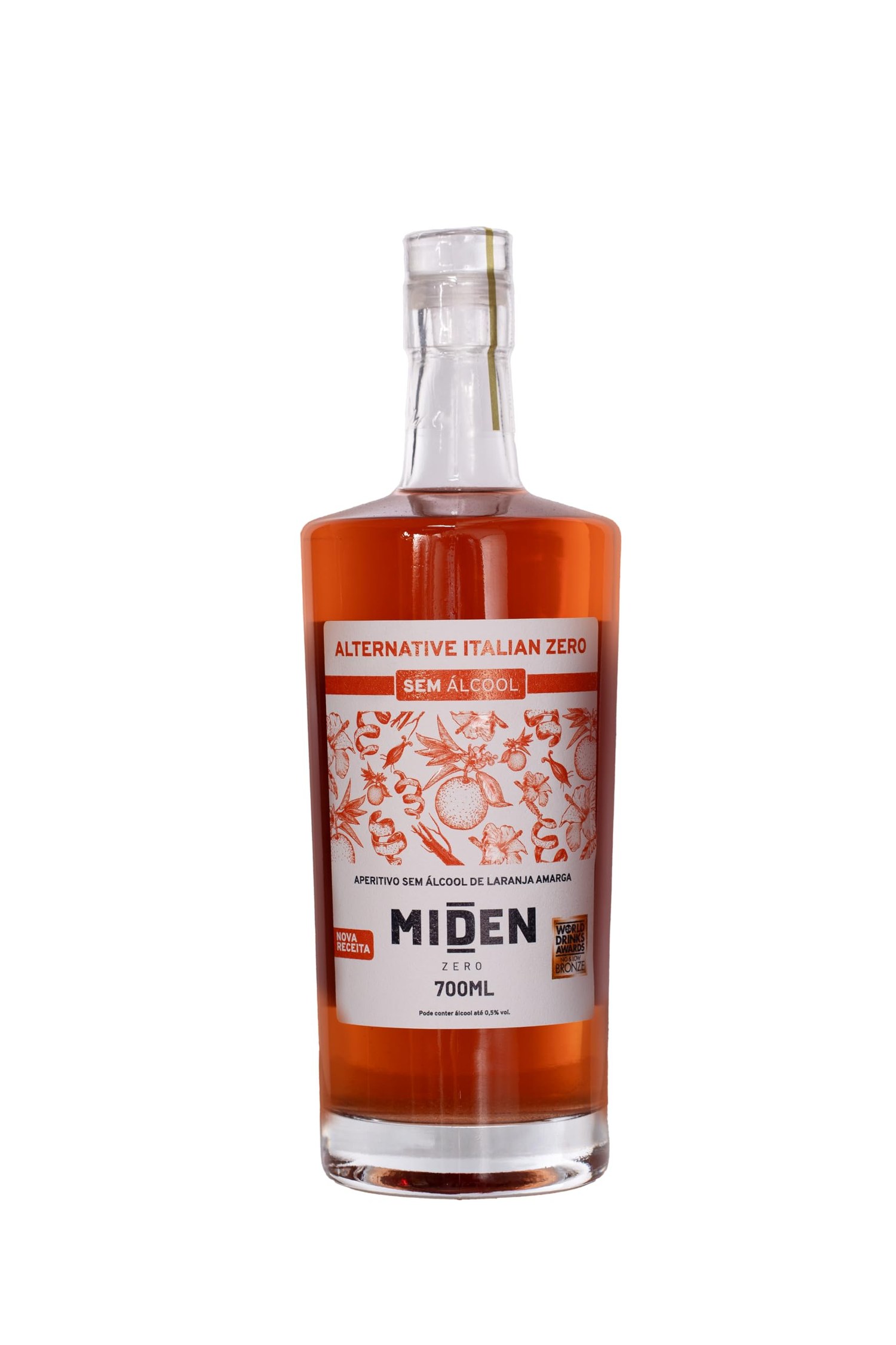 Miden Italian Aperitivo Sem Alcool 700ml