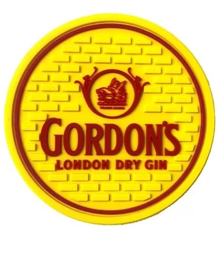 Conj 4x bolachas suporte copos Gordons