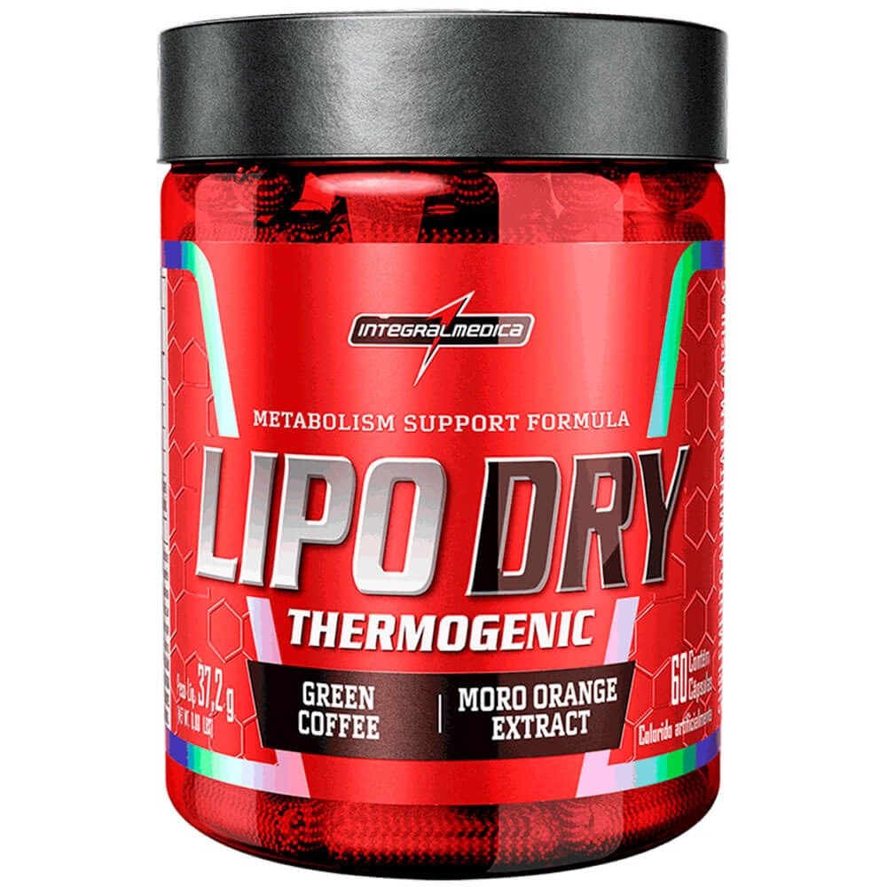 Termogênico Lipo Dry 60 Caps Integralmedica