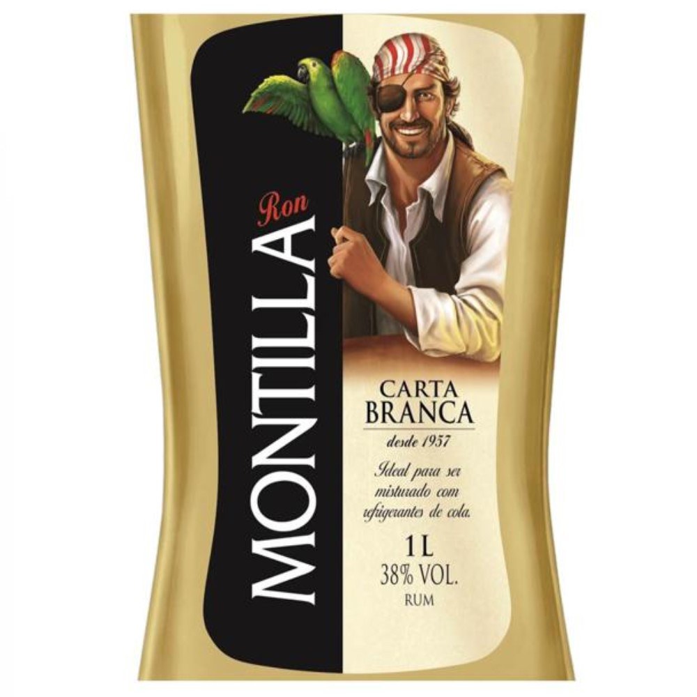 Rum Montilla Carta Branca 1000ml