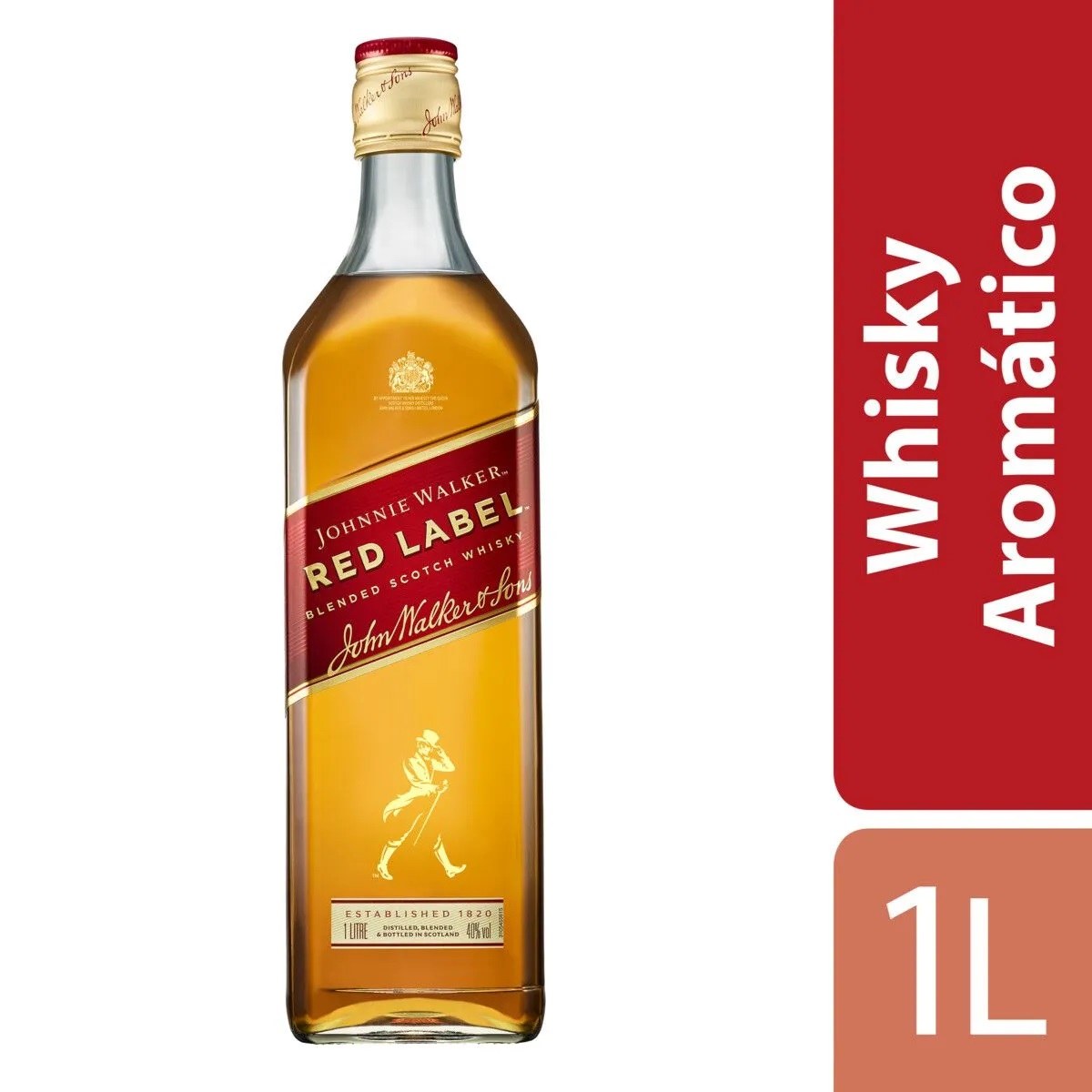 Whisky Johnnie Walker Red Label 1000ml