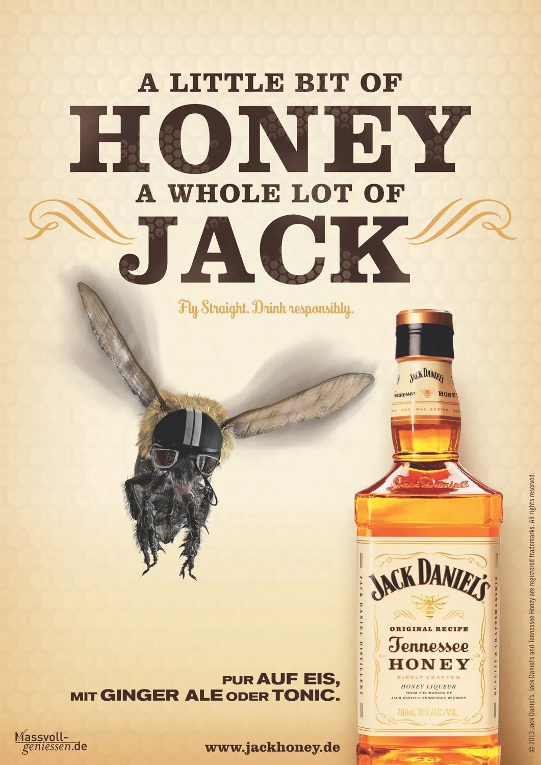 Licor Jack Daniels Honey 375ml
