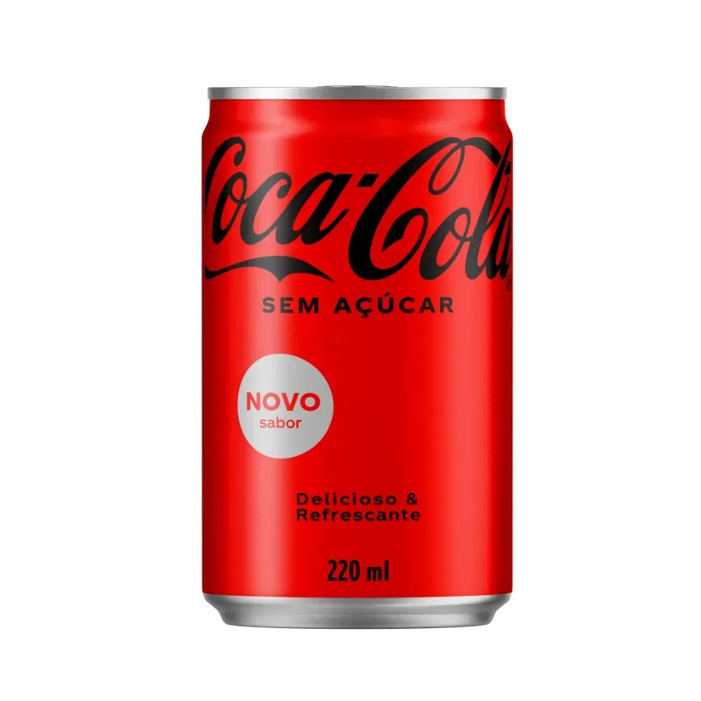 Coca-Cola Zero Açúcar 220ml Lata