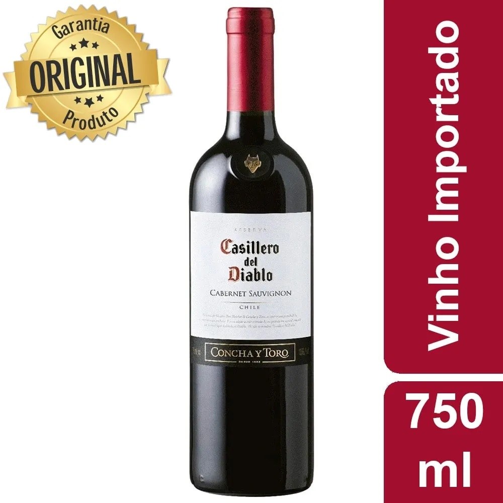 Vinho Casillero Del Diablo Cabernet Sauvignon 750ml