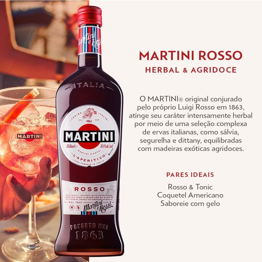 Vermute Martini Rosso 750 ml