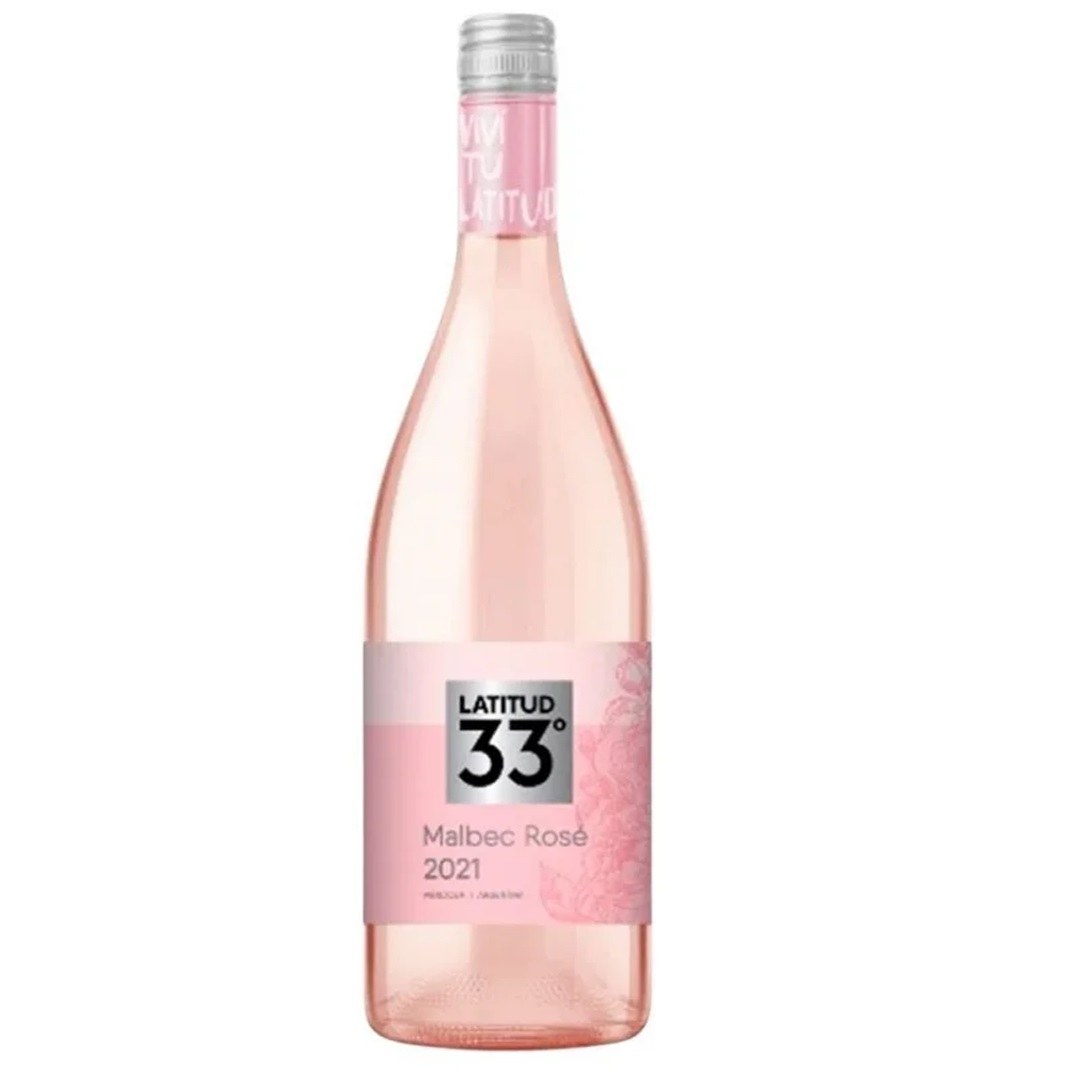 Vinho Latitud 33º Malbec Rosé 750ml