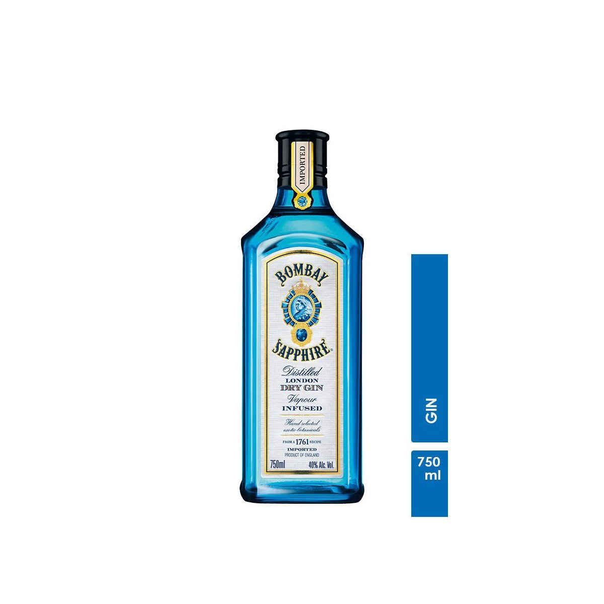 Gin Bombay Sapphire Dry 750 ml