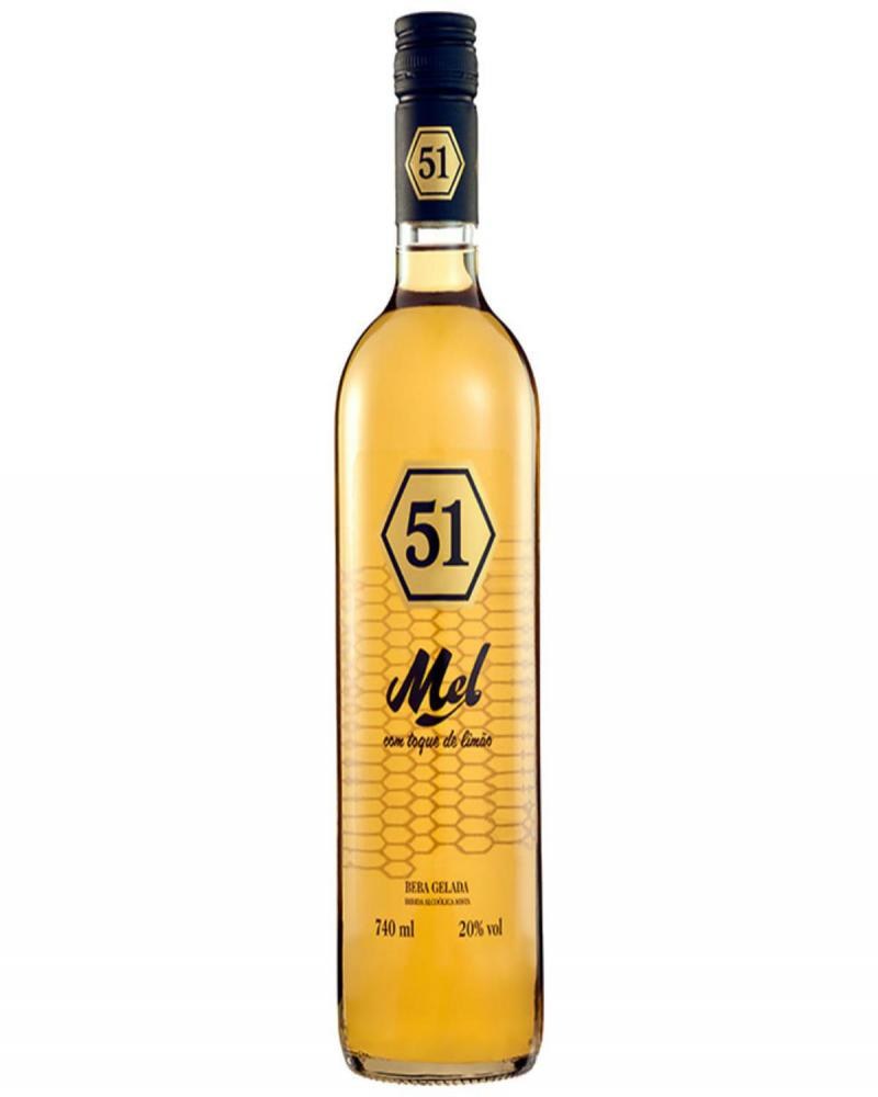 Cachaca 51 Mel 740ml