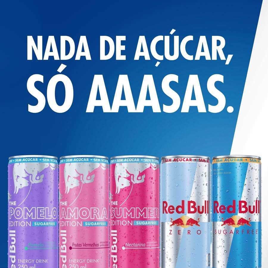 Energetico Red Bull Pomelo SugarFree 250ml
