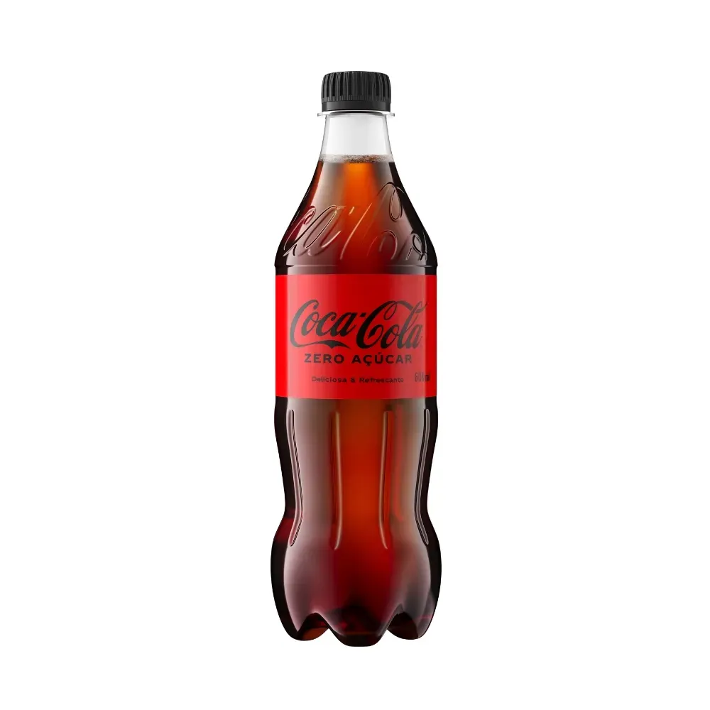 Refrigerante Coca Cola Zero Açucar 600ml