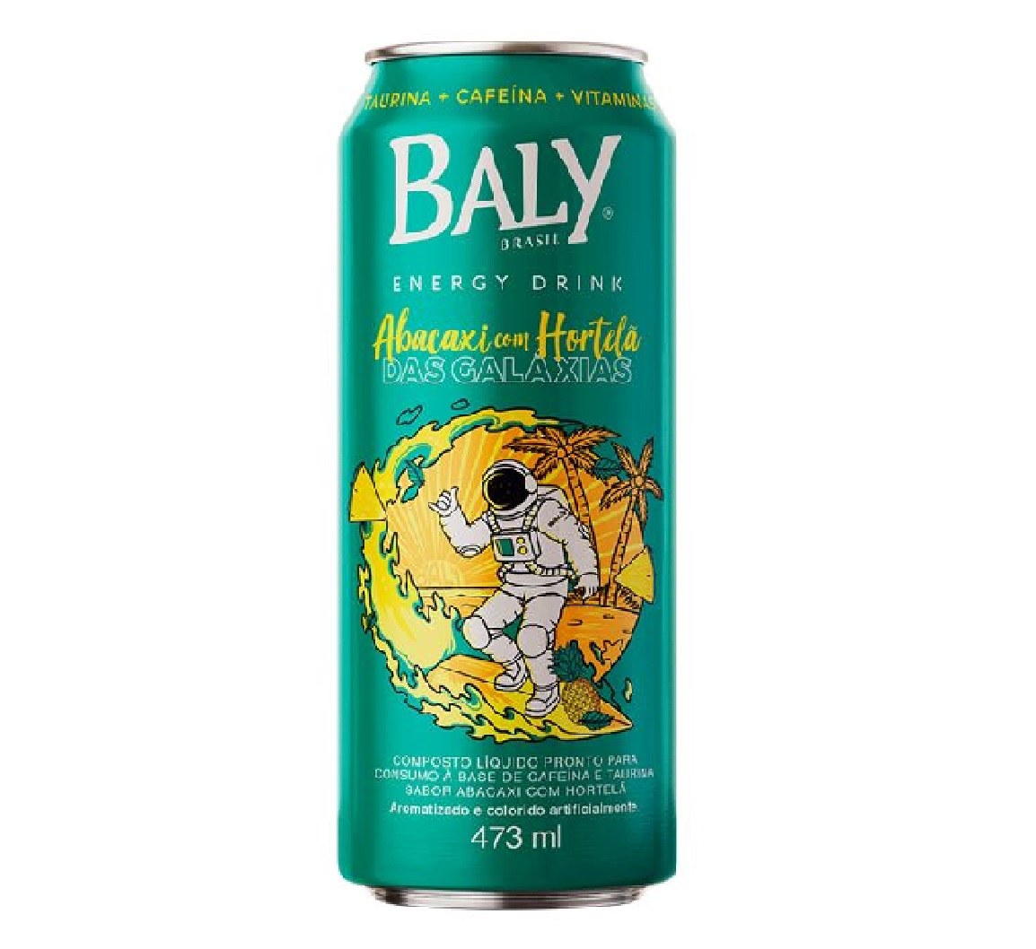 Energeico Baly Abacaxi com Hortela 473ml Lata