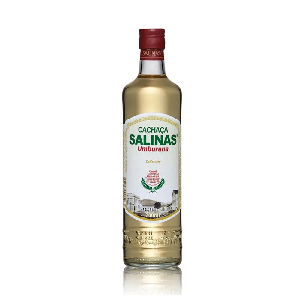 Cachaca Salinas Ouro Umburana 700ml