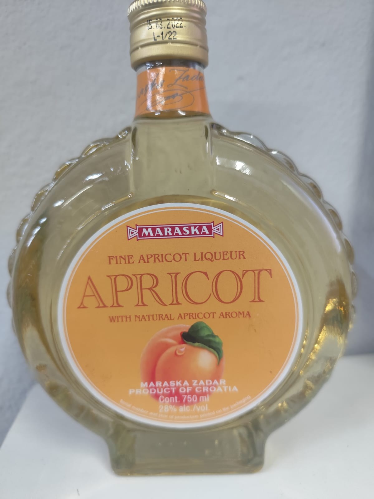 Licor Maraska Apricot 700ml