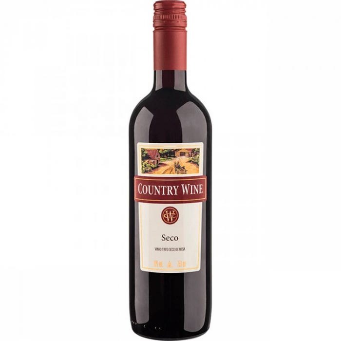 Vinho Country Wine Tinto Seco 750ml