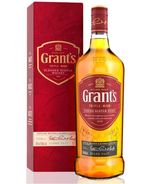 Whisky Grants Triple Wood 1L