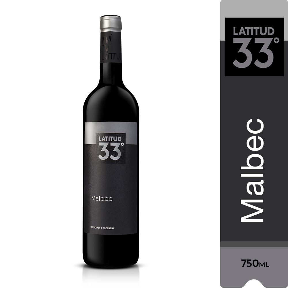 Vinho Latitud 33 Malbec 750ml