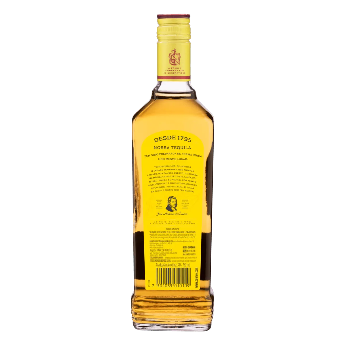 Tequila Jose Cuervo Ouro Especial  Reposado 750ml