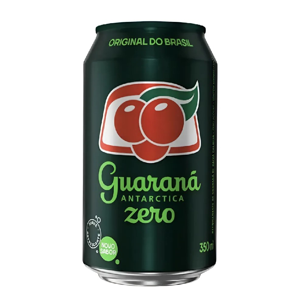 Refrigerante Guarana Antarctica Zero Lata 350ml