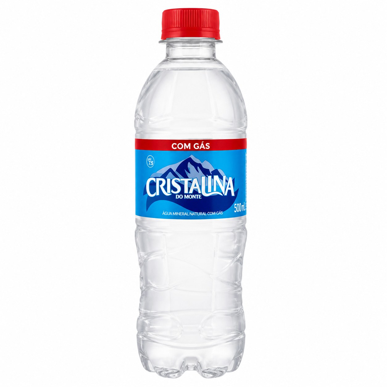Agua Mineral Cristalina Com Gas 500ml