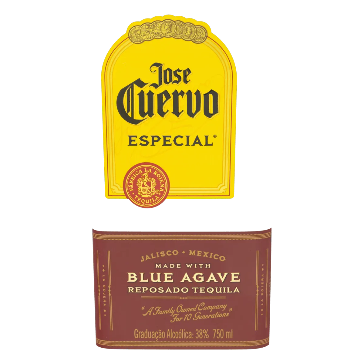 Tequila Jose Cuervo Ouro Especial  Reposado 750ml