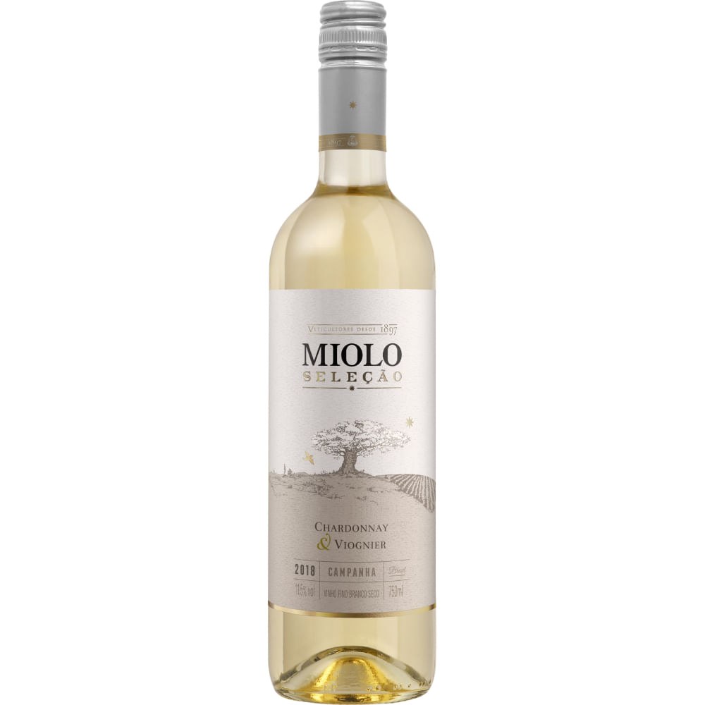 Vinho Miolo Branco Seleção Chardonnay Viognier 750ml