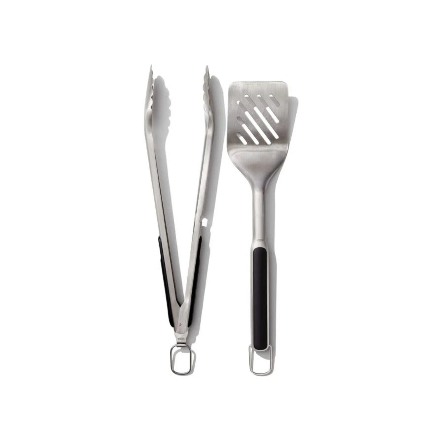 Pinca e Espatula Churrasco Inox 2pc