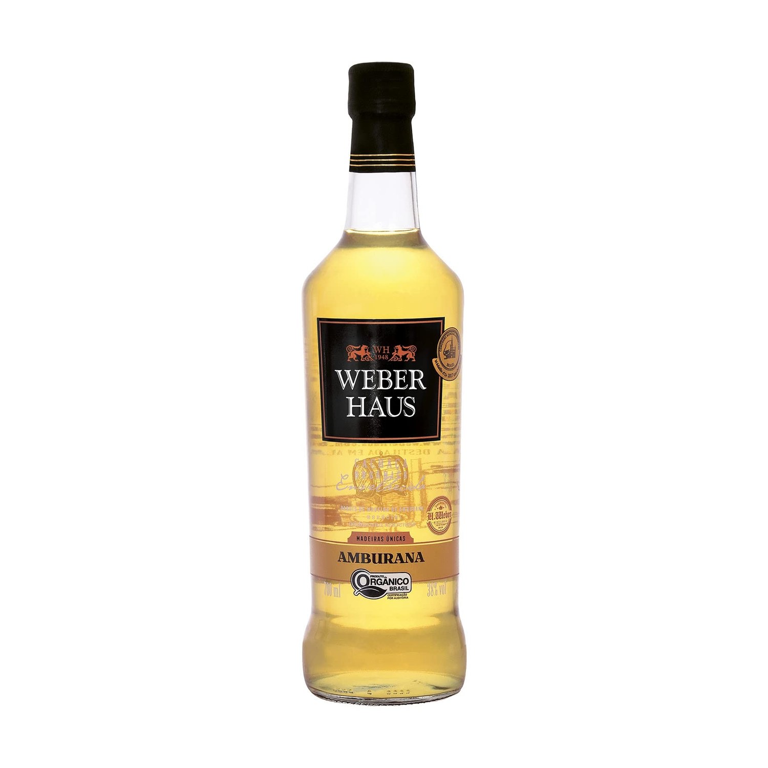 Cachaca Weber Haus Organica Amburana 700ml