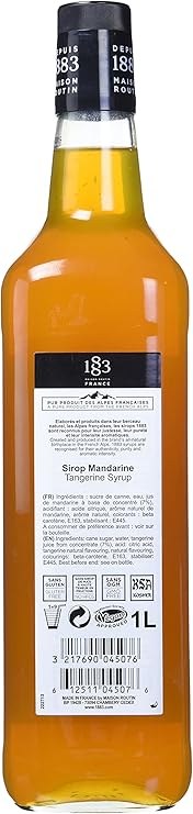 Xarope 1883 Tangerina 1000ml