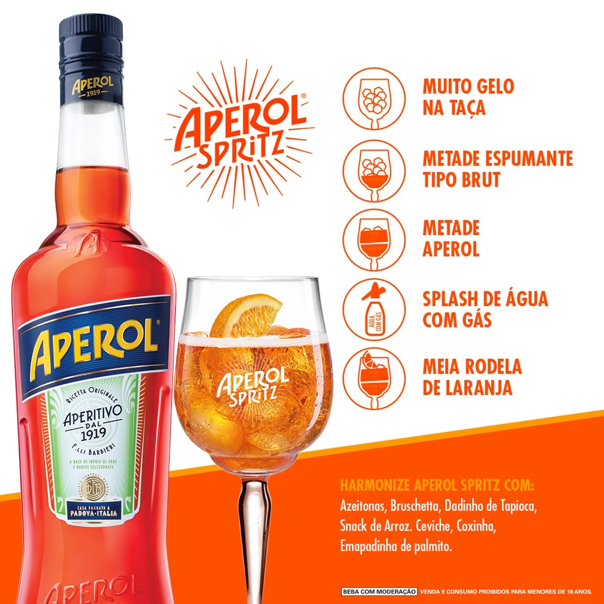 Aperitivo Aperol 750ml