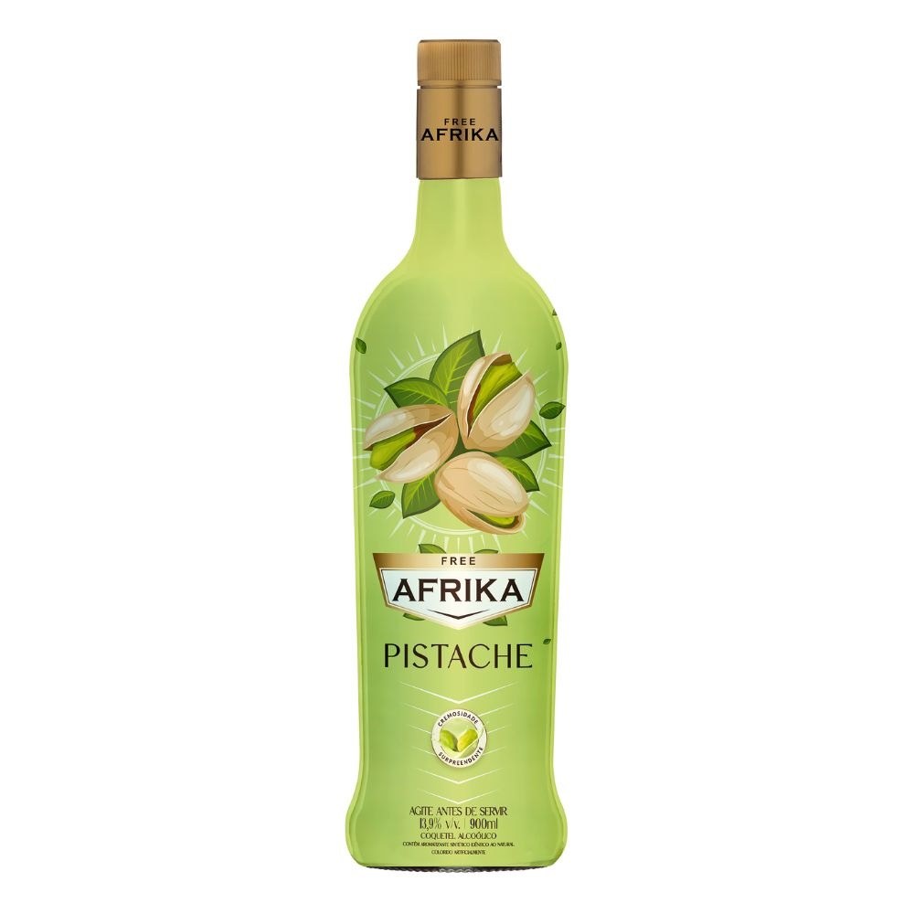 Licor Free Afrika Pistache 900ml