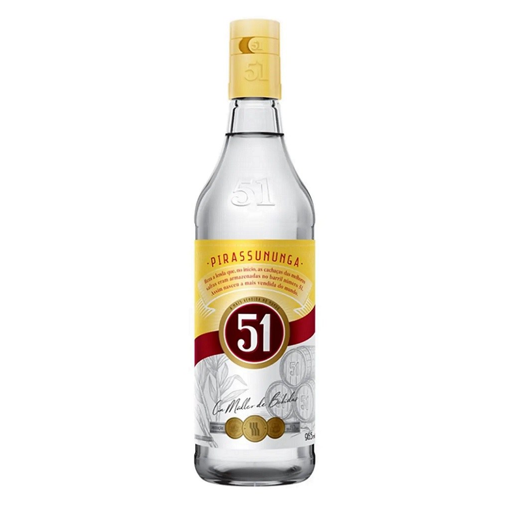 Cachaca Pirassununga 51 965ml