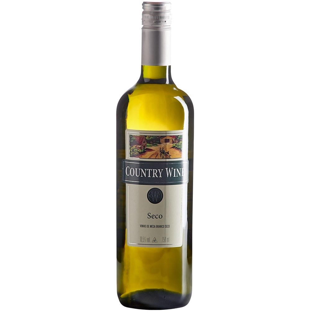 Vinho Country Wine Branco Seco 750Ml