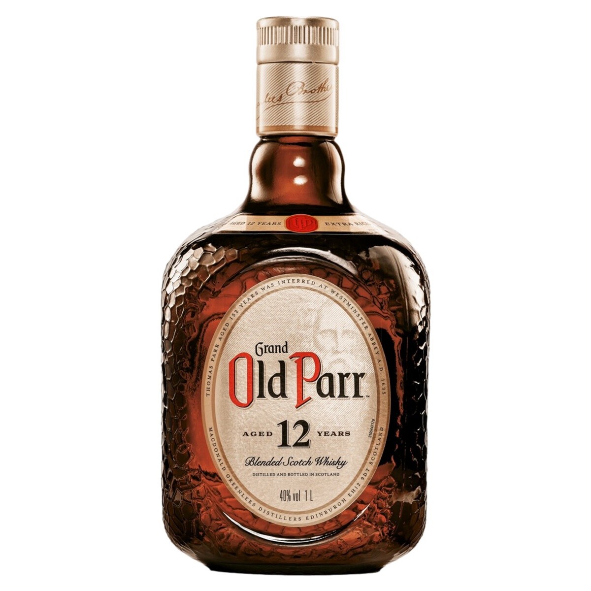 Whisky Old Parr 12 anos 1L