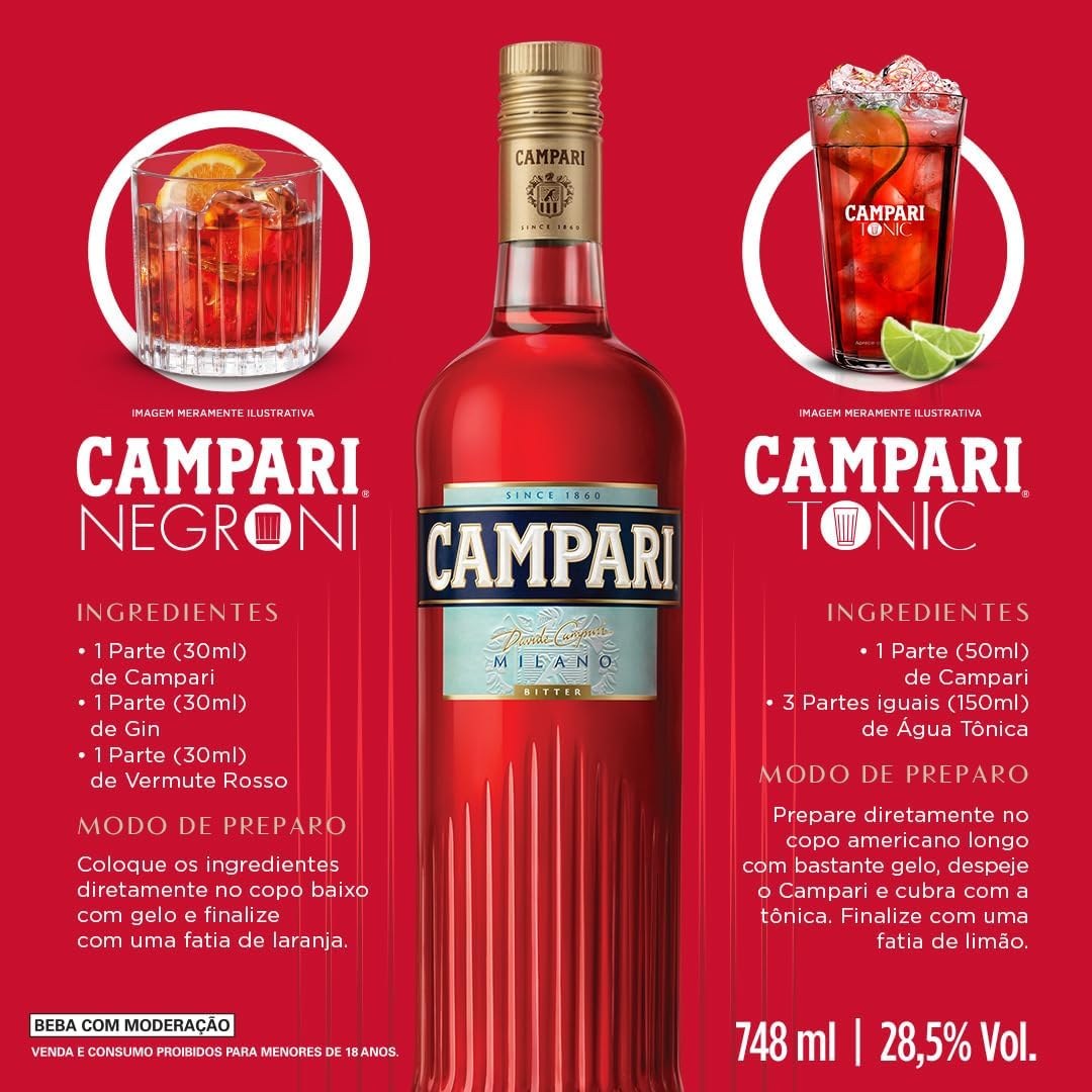 Bitter Campari 998ml