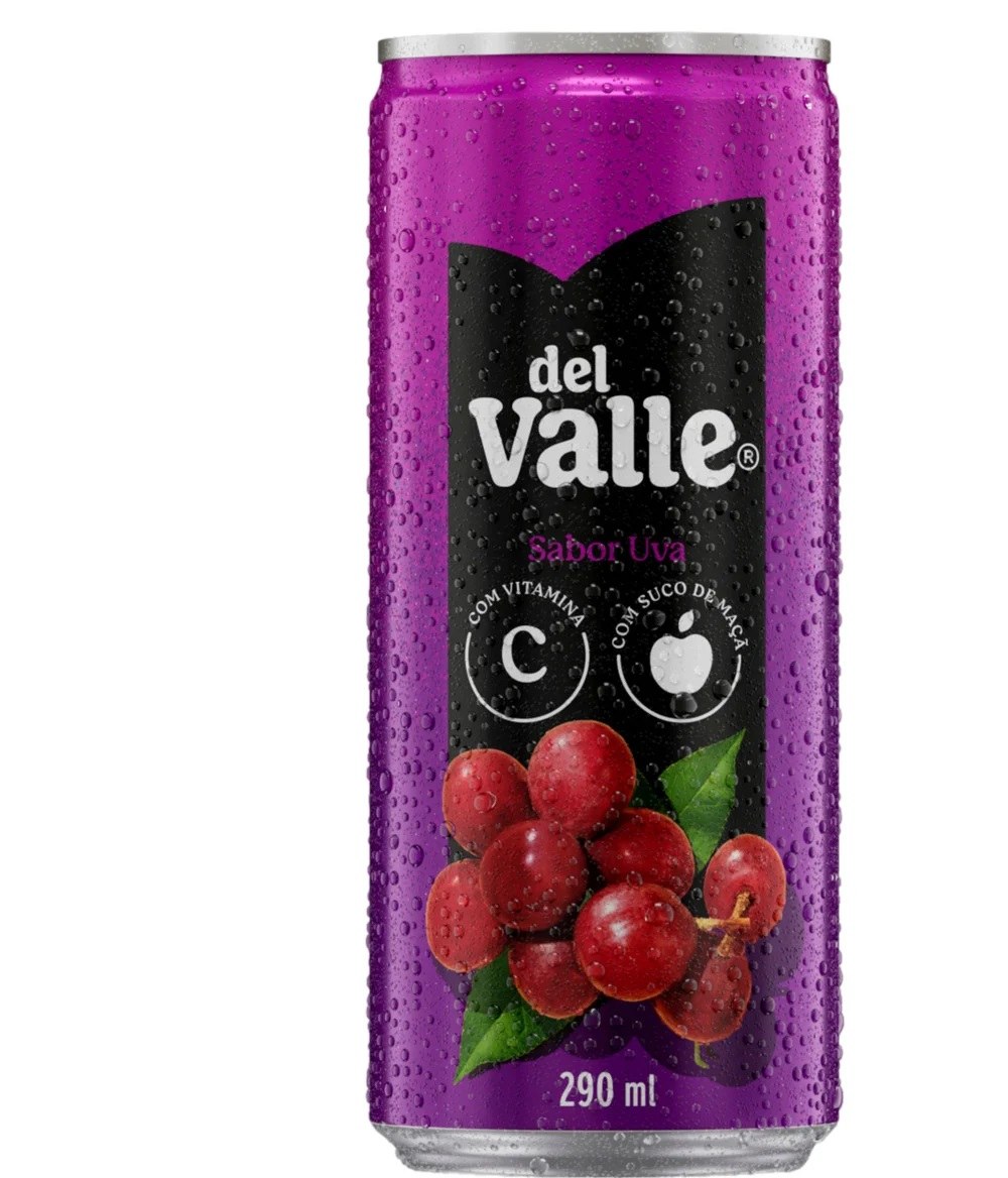 Suco Del Valle De Uva Lata 290ml