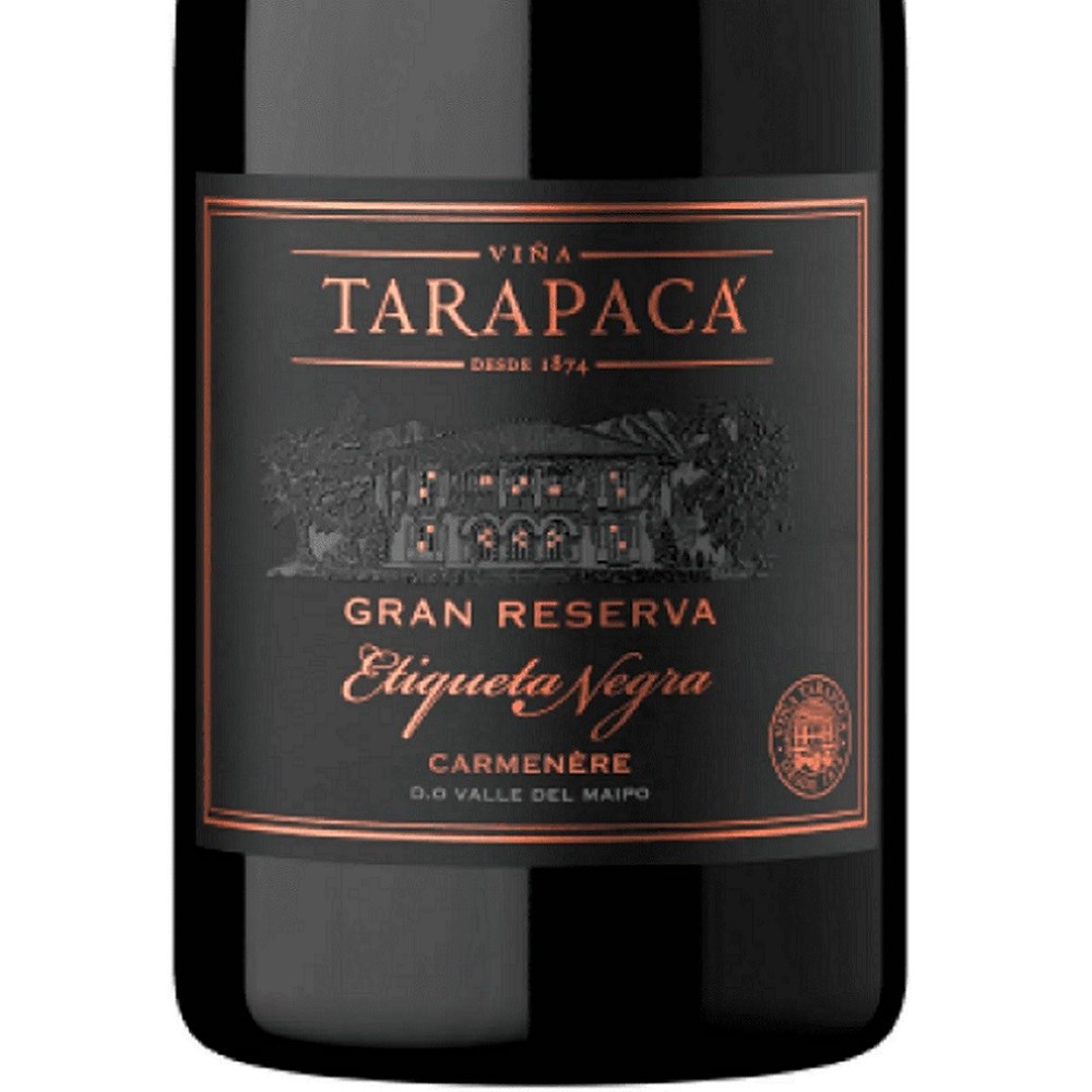 Vinho Tarapaca Etiqueta Negra Carmenere 2021 750ml
