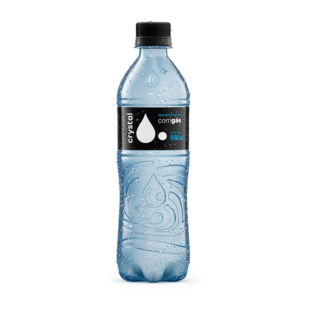 Agua Mineral Crystal Com Gas 500ml