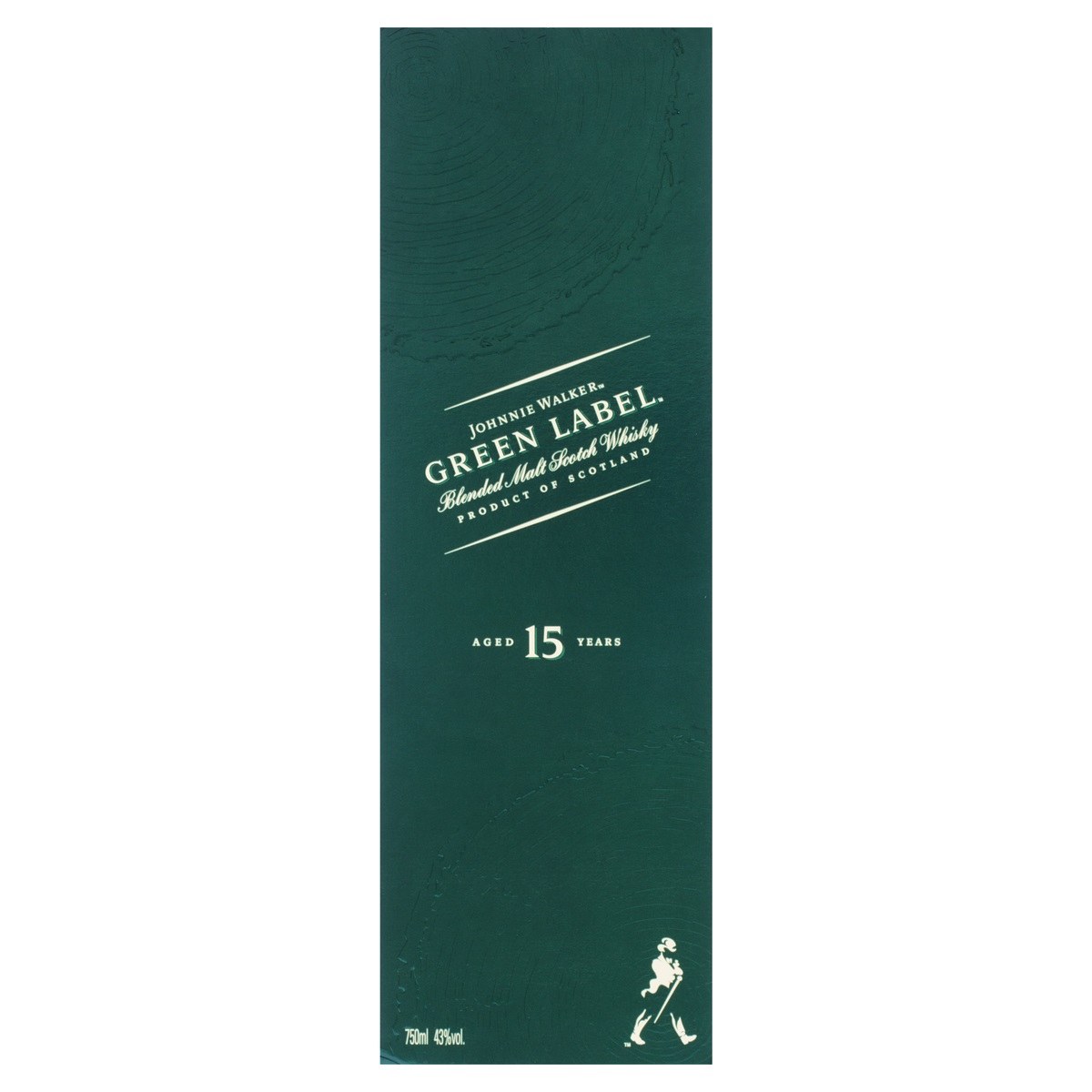 Whisky Johnnie Walker Green Label 15 Anos 750ml