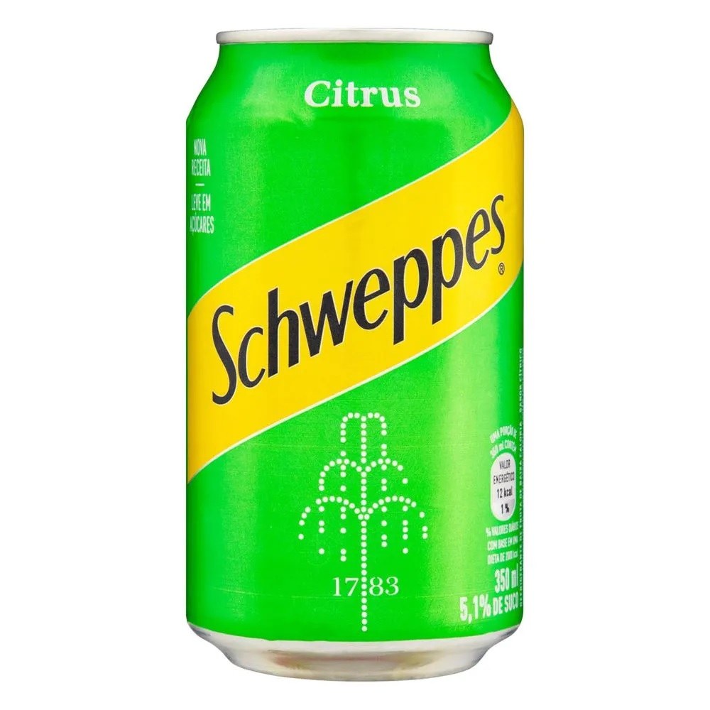 Refrigerante Schweppes Citrus Lata 350ml