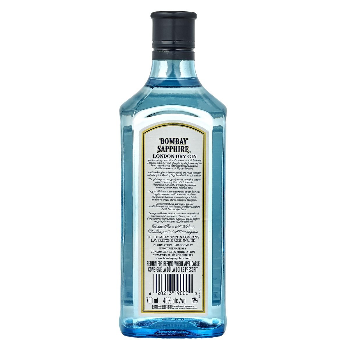 Gin Bombay Sapphire Dry 750 ml
