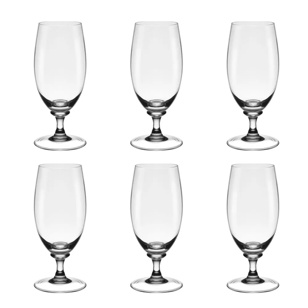 Jogo de Taças para Cerveja Strauss Club Lisa 300 ml - 6 un