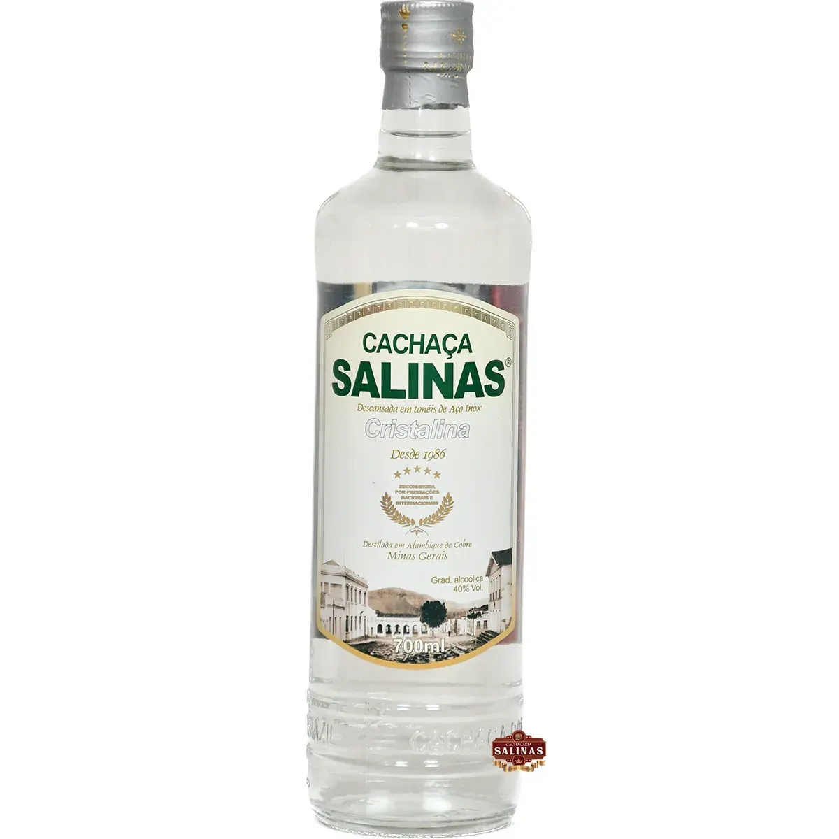 Cachaca Salinas Cristalina 700ml
