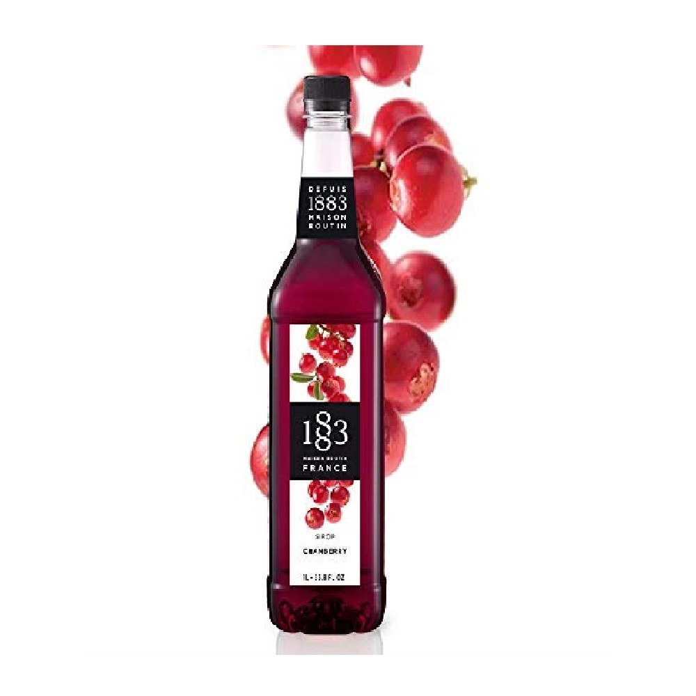 Xarope 1883 De Cranberry 1L Pet