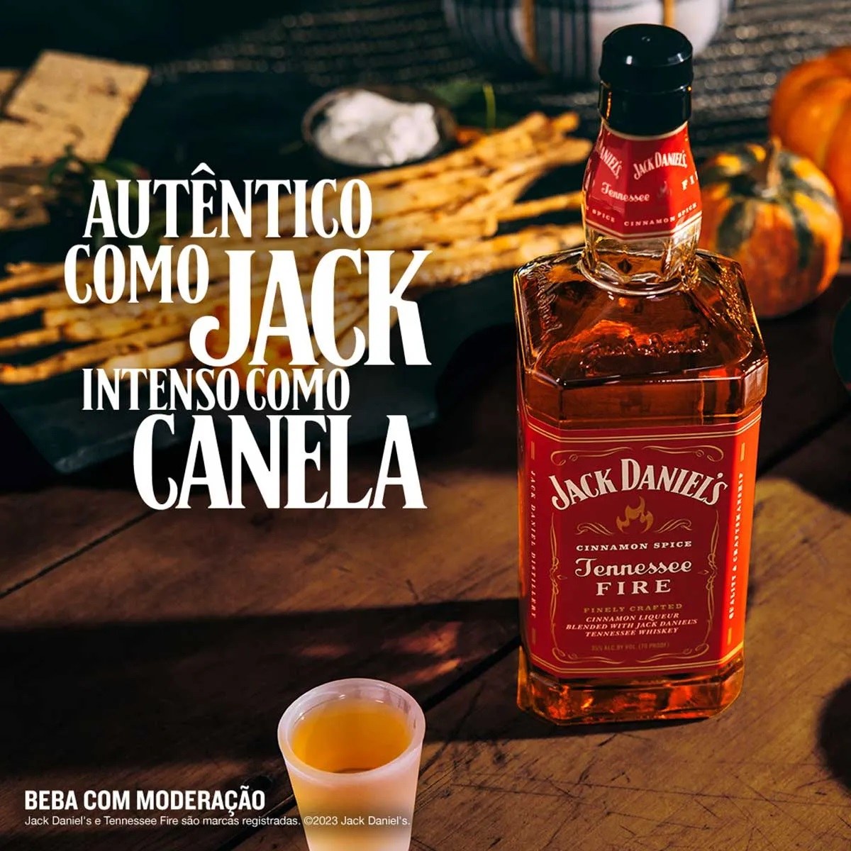 Whisky Jack Daniels Fire 1L