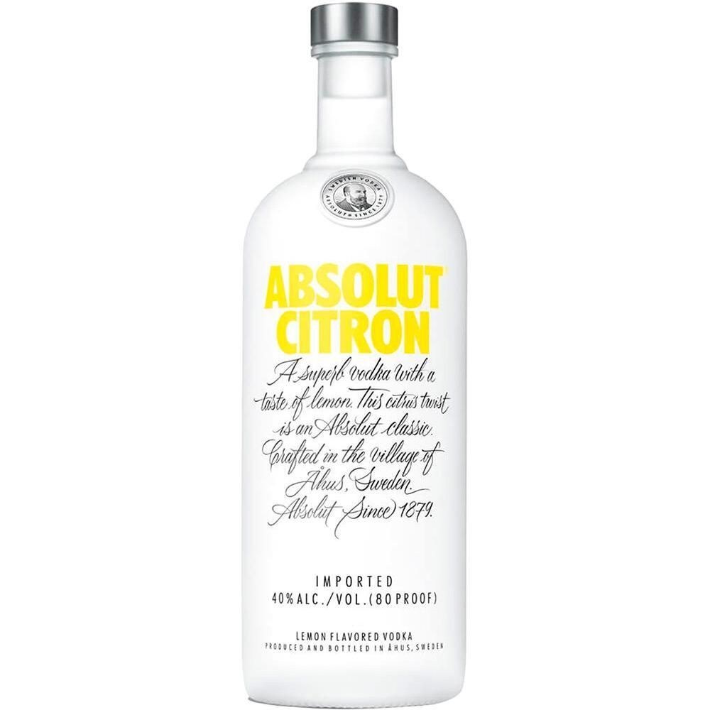 Vodka Absolut Citron 750 Ml