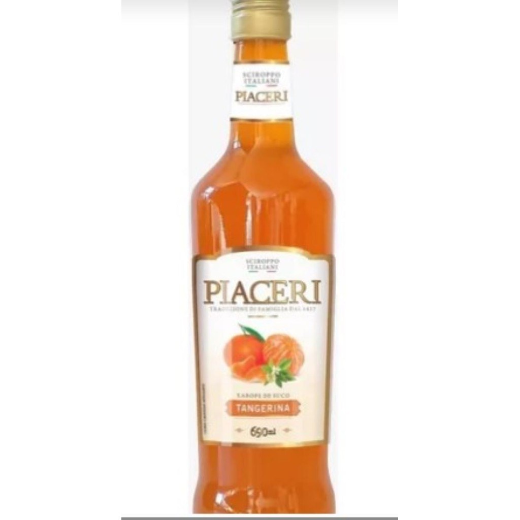 Xarope Piaceri Tangerina 690ml