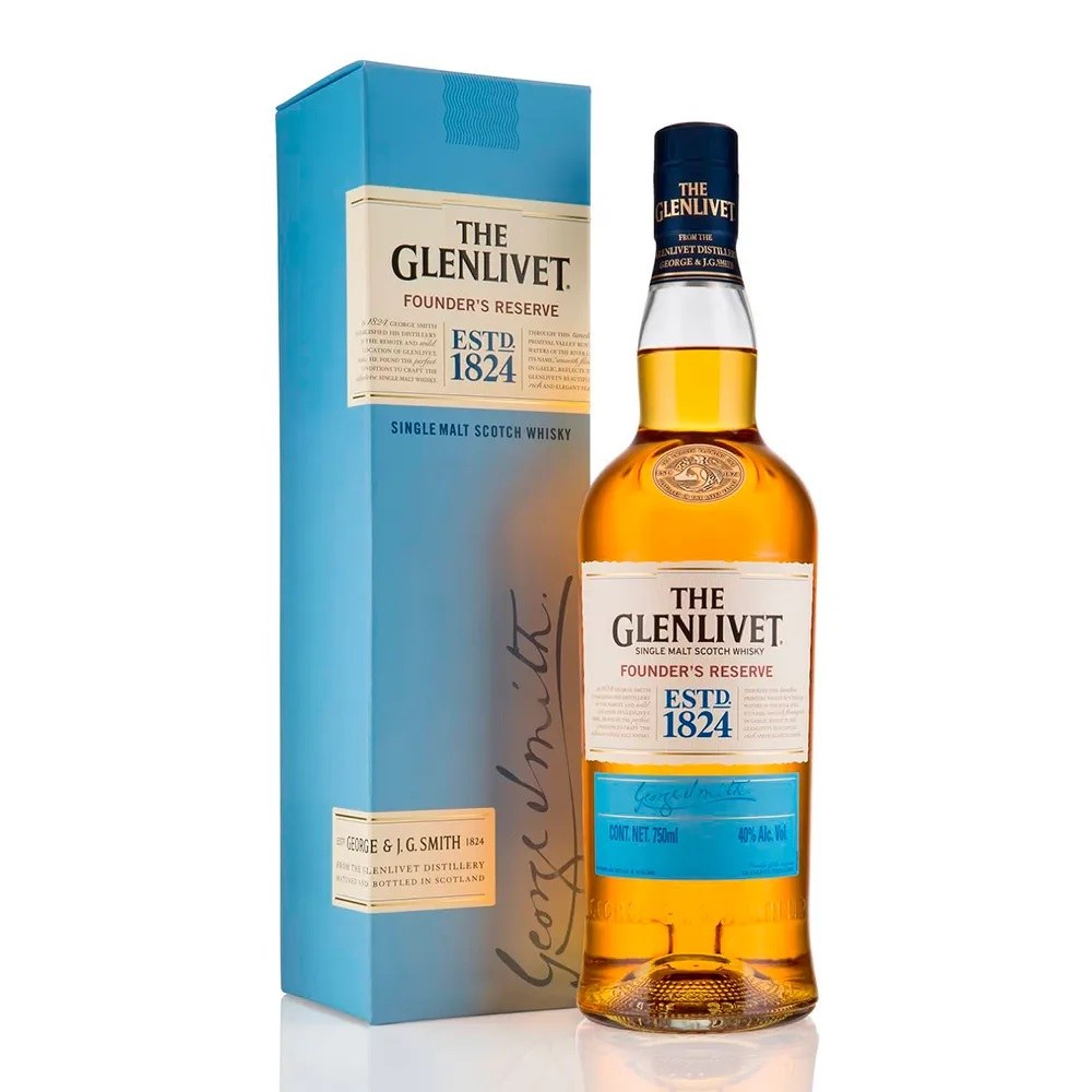 Whisky The Glenlivet Single Malt  750ml