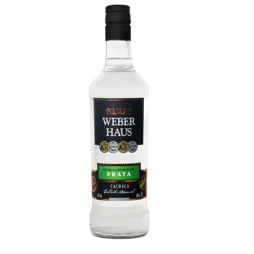 Cachaca Weber Haus Prata 700ml